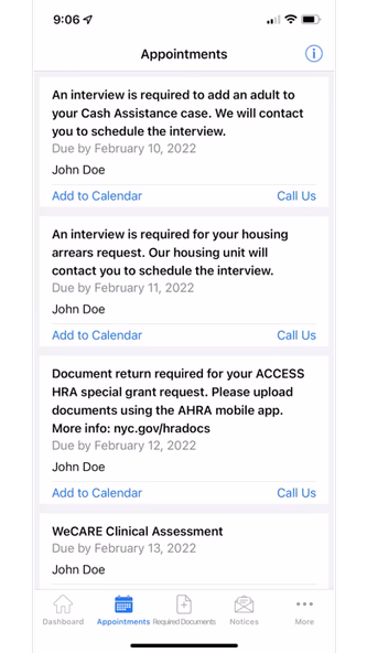 NYC ACCESS HRA Screenshot 4 - AppWisp.com NYC ACCESS HRA Screenshot 4 - AppWisp.com