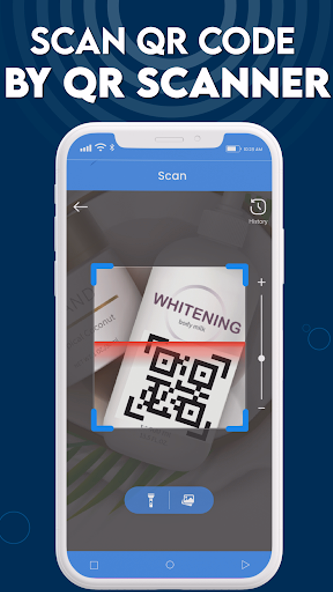 QR Scanner: Barcode Reader app Screenshot 2 - AppWisp.com QR Scanner: Barcode Reader app Screenshot 2 - AppWisp.com