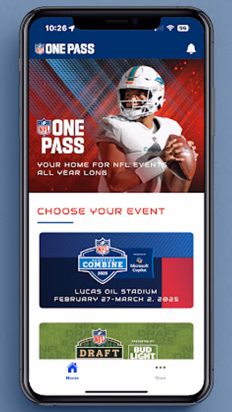 NFL OnePass Screenshot 1 - AppWisp.com NFL OnePass Screenshot 1 - AppWisp.com