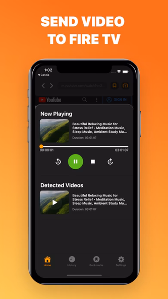 Web Video Caster: Fire TV Cast Screenshot 4 - AppWisp.com