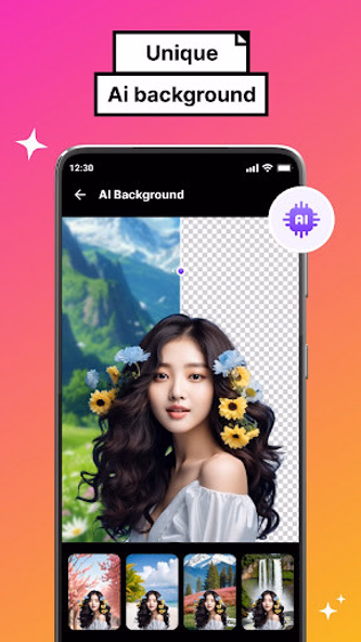 Re-Imagine : AI Photo Editor Screenshot 1 - AppWisp.com Re-Imagine : AI Photo Editor Screenshot 1 - AppWisp.com