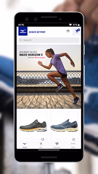 Mizuno USA Screenshot 1 - AppWisp.com Mizuno USA Screenshot 1 - AppWisp.com