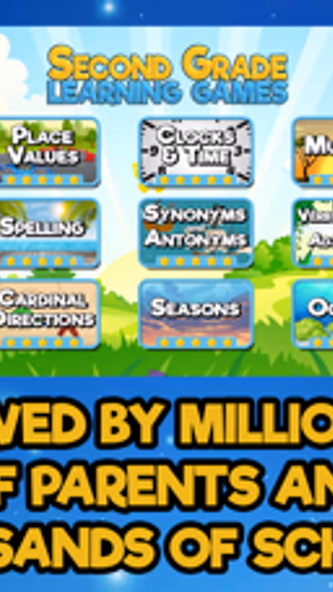 Second Grade Learning Games Screenshot 4 - AppWisp.com Second Grade Learning Games Screenshot 4 - AppWisp.com