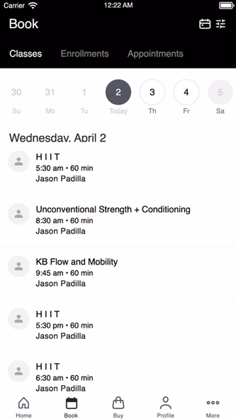 Soul Fitness - San Antonio Screenshot 2 - AppWisp.com Soul Fitness - San Antonio Screenshot 2 - AppWisp.com