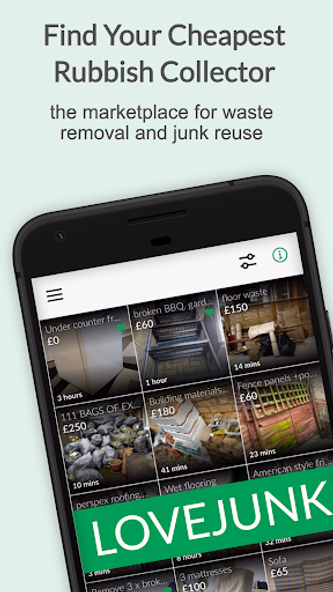 LoveJunk: Rubbish Removal Screenshot 1 - AppWisp.com LoveJunk: Rubbish Removal Screenshot 1 - AppWisp.com