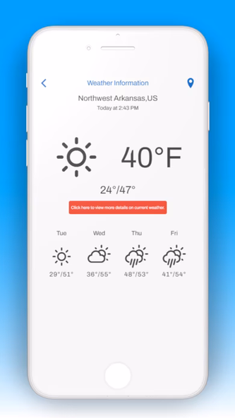 OZ Weather Screenshot 1 - AppWisp.com OZ Weather Screenshot 1 - AppWisp.com