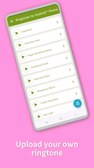 Ringtones for Android™ Phone Screenshot 2 - AppWisp.com Ringtones for Android™ Phone Screenshot 2 - AppWisp.com