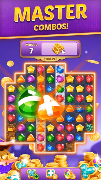 Genies & Gems: Puzzle & Quests Screenshot 4 - AppWisp.com Genies & Gems: Puzzle & Quests Screenshot 4 - AppWisp.com