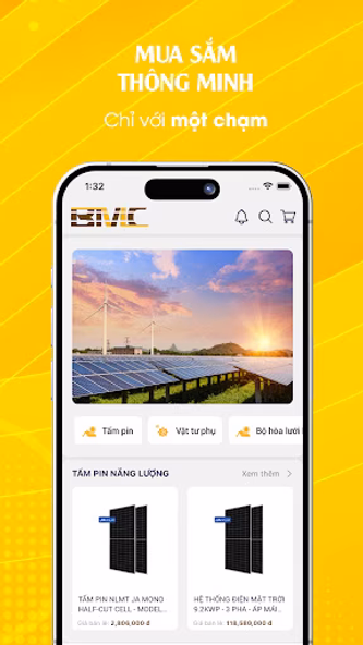 Solar Bình Minh Screenshot 1 - AppWisp.com Solar Bình Minh Screenshot 1 - AppWisp.com