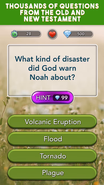 Daily Bible Trivia: Quiz Games Screenshot 1 - AppWisp.com Daily Bible Trivia: Quiz Games Screenshot 1 - AppWisp.com
