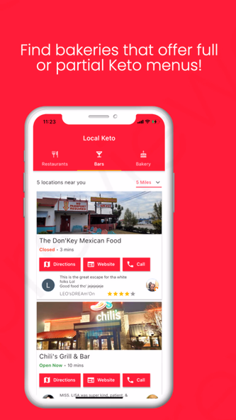 Local Keto Screenshot 3 - AppWisp.com Local Keto Screenshot 3 - AppWisp.com