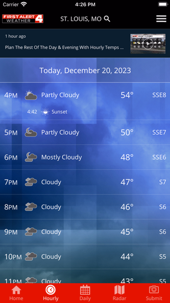 First Alert 4 Weather Screenshot 2 - AppWisp.com First Alert 4 Weather Screenshot 2 - AppWisp.com