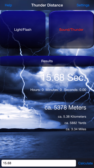 Thunder Distance Screenshot 1 - AppWisp.com Thunder Distance Screenshot 1 - AppWisp.com