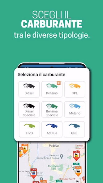 Prezzi Benzina! Metano GPL HVO Screenshot 3 - AppWisp.com