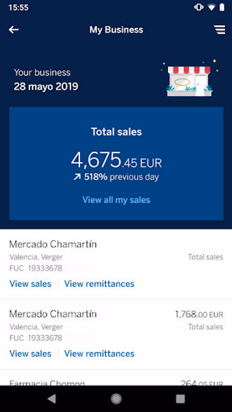 BBVA Net Cash | ES & PT Screenshot 2 - AppWisp.com BBVA Net Cash | ES & PT Screenshot 2 - AppWisp.com