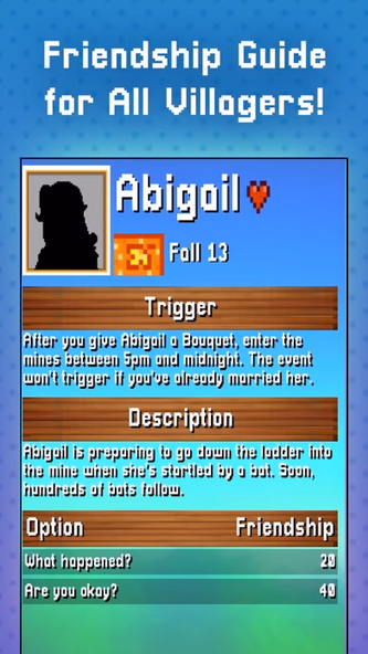 Companion To Stardew Valley Screenshot 3 - AppWisp.com Companion To Stardew Valley Screenshot 3 - AppWisp.com