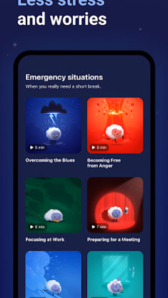 Mo Meditation, Sleep, Recovery Screenshot 3 - AppWisp.com Mo Meditation, Sleep, Recovery Screenshot 3 - AppWisp.com