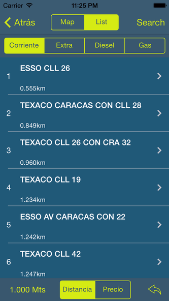 Tu Gasolina Screenshot 4 - AppWisp.com Tu Gasolina Screenshot 4 - AppWisp.com