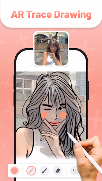 AR Drawing - Trace Drawing App Screenshot 1 - AppWisp.com AR Drawing - Trace Drawing App Screenshot 1 - AppWisp.com