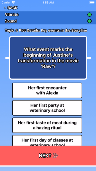 Raw Trivia Screenshot 3 - AppWisp.com Raw Trivia Screenshot 3 - AppWisp.com