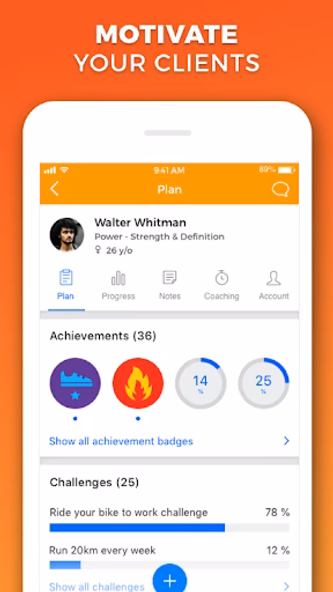 Virtuagym Coach Screenshot 3 - AppWisp.com Virtuagym Coach Screenshot 3 - AppWisp.com