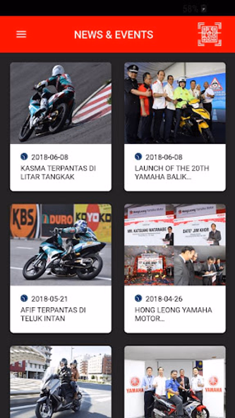 Yamaha Motor Malaysia Screenshot 3 - AppWisp.com Yamaha Motor Malaysia Screenshot 3 - AppWisp.com