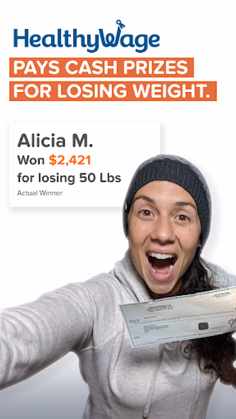 Weight Loss Bet by HealthyWage Screenshot 1 - AppWisp.com Weight Loss Bet by HealthyWage Screenshot 1 - AppWisp.com