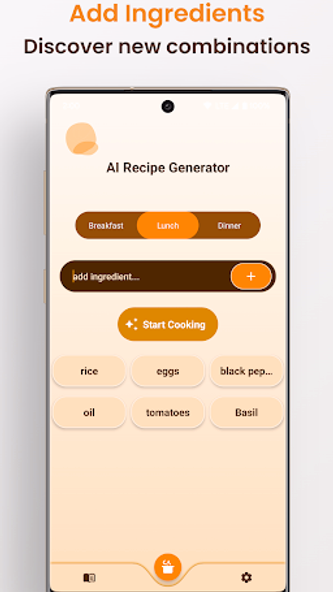 TasteBud - Recipe Generator Screenshot 2 - AppWisp.com TasteBud - Recipe Generator Screenshot 2 - AppWisp.com