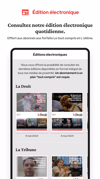 Le Droit Screenshot 3 - AppWisp.com Le Droit Screenshot 3 - AppWisp.com