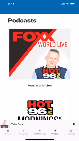 HOT 96 Screenshot 1 - AppWisp.com HOT 96 Screenshot 1 - AppWisp.com