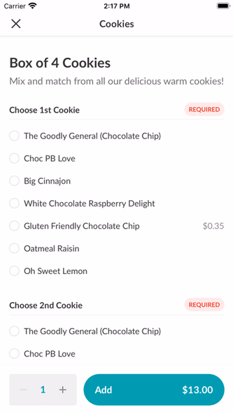 Goodly Cookies Screenshot 4 - AppWisp.com Goodly Cookies Screenshot 4 - AppWisp.com