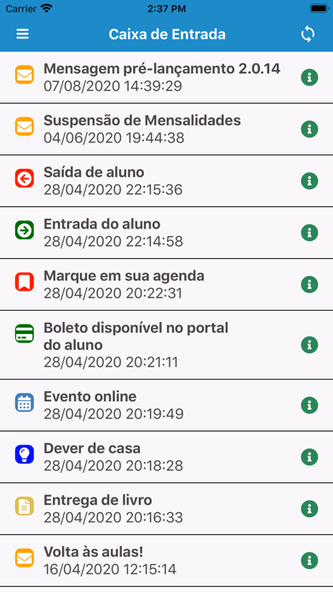 ExtraClasse Screenshot 2 - AppWisp.com ExtraClasse Screenshot 2 - AppWisp.com
