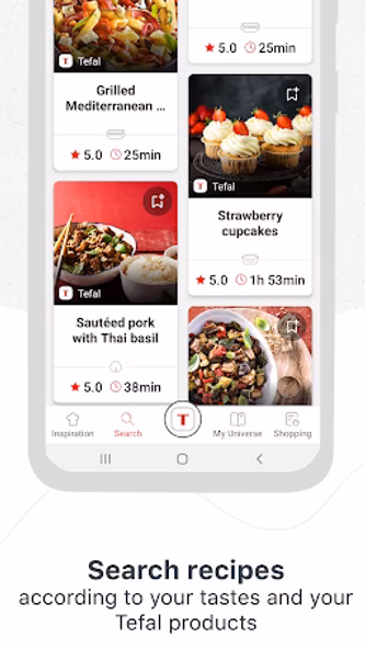 My Tefal, cooking together Screenshot 2 - AppWisp.com My Tefal, cooking together Screenshot 2 - AppWisp.com