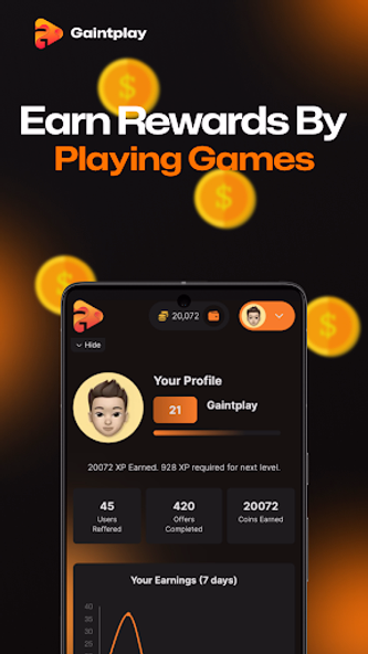 Gaintplay Earn Money & Rewards Screenshot 4 - AppWisp.com Gaintplay Earn Money & Rewards Screenshot 4 - AppWisp.com