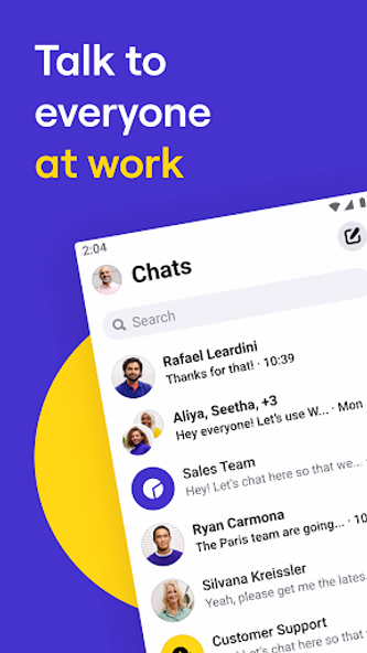 Workplace Chat from Meta Screenshot 1 - AppWisp.com Workplace Chat from Meta Screenshot 1 - AppWisp.com
