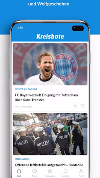 Kreisbote Screenshot 1 - AppWisp.com Kreisbote Screenshot 1 - AppWisp.com