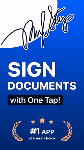 Sign Documents - eSign PDF Screenshot 1 - AppWisp.com Sign Documents - eSign PDF Screenshot 1 - AppWisp.com