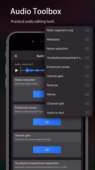 Audio Editor - Music editor Screenshot 4 - AppWisp.com Audio Editor - Music editor Screenshot 4 - AppWisp.com