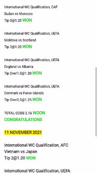 Jackpot Soccer Predictions Screenshot 2 - AppWisp.com Jackpot Soccer Predictions Screenshot 2 - AppWisp.com