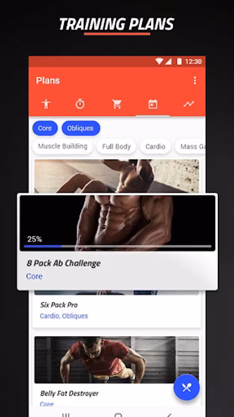 6 Pack in 30 Days Ab Workouts Screenshot 2 - AppWisp.com 6 Pack in 30 Days Ab Workouts Screenshot 2 - AppWisp.com