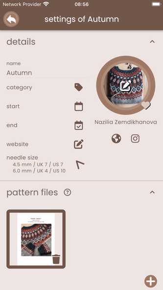 Pocket Knitting Screenshot 3 - AppWisp.com Pocket Knitting Screenshot 3 - AppWisp.com