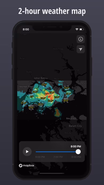 Check Weather SG Screenshot 1 - AppWisp.com Check Weather SG Screenshot 1 - AppWisp.com