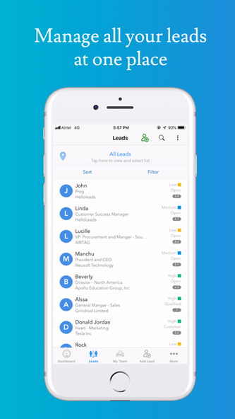 HelloLeads Sales CRM Screenshot 2 - AppWisp.com HelloLeads Sales CRM Screenshot 2 - AppWisp.com