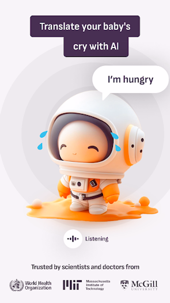 Nanni AI: Baby Cry Translator Screenshot 1 - AppWisp.com Nanni AI: Baby Cry Translator Screenshot 1 - AppWisp.com