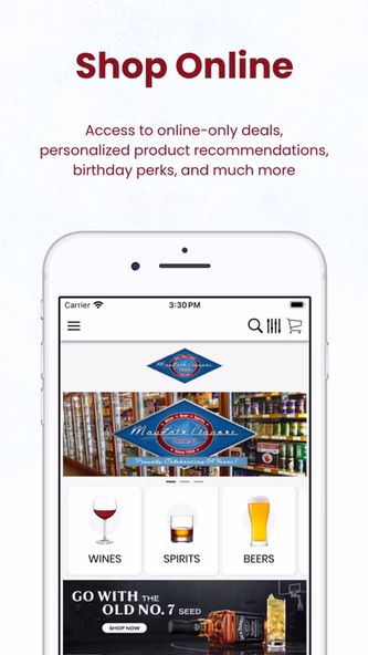 Mayfair Liquors Screenshot 1 - AppWisp.com Mayfair Liquors Screenshot 1 - AppWisp.com
