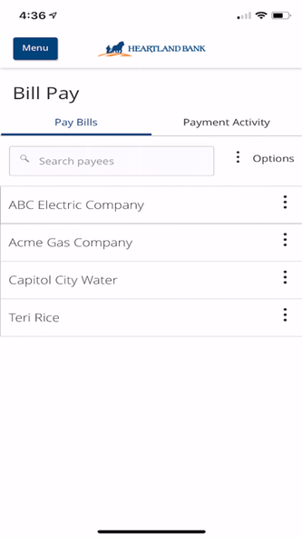 Heartland Bank Ohio Mobile Screenshot 4 - AppWisp.com Heartland Bank Ohio Mobile Screenshot 4 - AppWisp.com