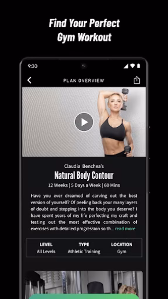 Fitplan®: Gym & Home Workouts Screenshot 2 - AppWisp.com Fitplan®: Gym & Home Workouts Screenshot 2 - AppWisp.com