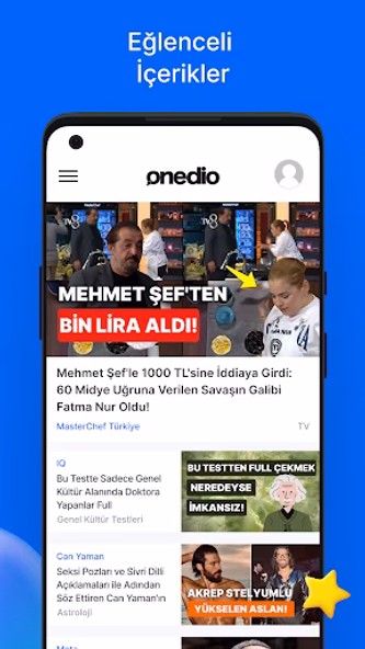Onedio – Content, News, Test Screenshot 4 - AppWisp.com Onedio – Content, News, Test Screenshot 4 - AppWisp.com