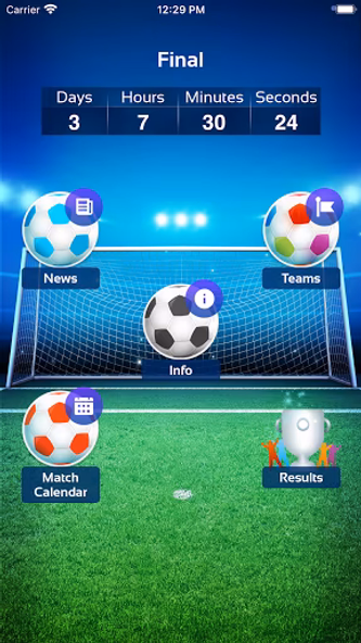 Euro Football 2024 Screenshot 1 - AppWisp.com Euro Football 2024 Screenshot 1 - AppWisp.com