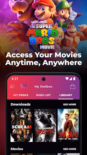 Redbox: Rent. Stream. Buy. Screenshot 3 - AppWisp.com Redbox: Rent. Stream. Buy. Screenshot 3 - AppWisp.com
